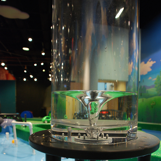 vortex on the Bettendorf water table